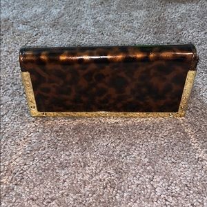 Tory Burch Animal Print Sunglasses Case & Bag
